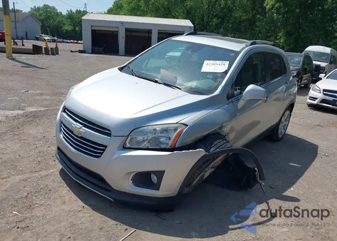 2016 Chevrolet Trax Ltz из США, поврежденный, VIN 3GNCJMSB6GL141644
